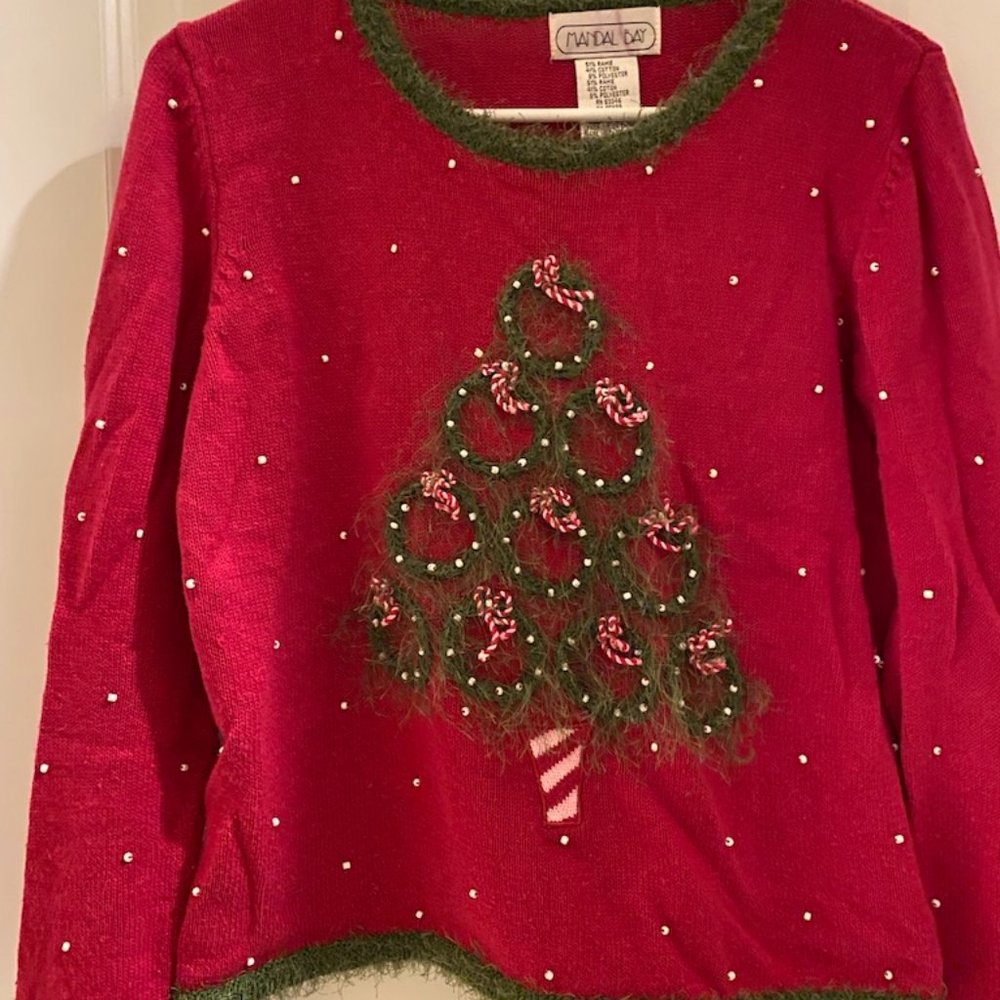 Ladies ugly Christmas sweater